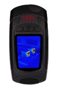 RevealPro infrared thermal imaging camera features thermal sensor and LED light in one handheld device.