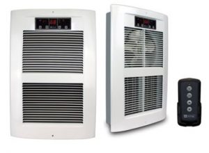 LPW Eco2S Automatic 2-Stage fan-forced wall heater provides primary heat for commercial spaces.