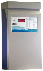 Aquavar SOLO2 constant pressure controller automatically monitors water demand, delivering constant pressure when multiple water sources are in use.