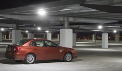 Improving the light quality in a parking facility enables people to better identify pedestrians, other vehicles and obstructions, helping them feel safer.