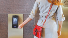 A PORT card reader device identifies personalized passenger information and selects the elevator that will provide the most efficient route to passenger destinations.
