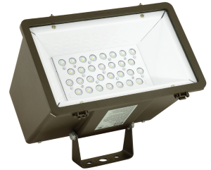 Hubbell Outdoor Lighting’s LED Miniliter MHS LED Floodlight