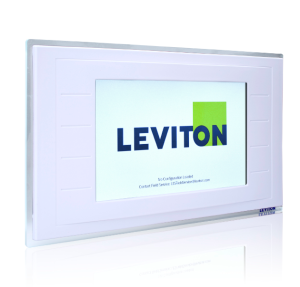 Leviton's Sapphire 7-inch Wall Mount LCD Capacitive Touch Screen Controller