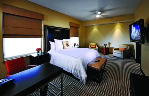 The third phase included developing 102 luxury guestrooms and 76 apartments to provide steady income for the property.