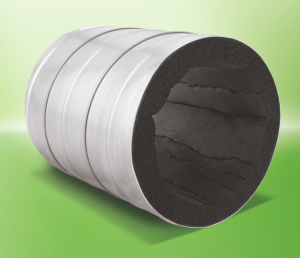 AP Spiralflex is a 100 percent fiber-free, elastomeric duct liner made specifically for spiral ducts. 