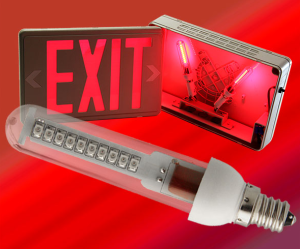 LEDtronics' EXLT6-4 Series LED Exit Light Bulbs 