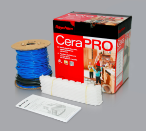 Pentair’s Thermal Building Solutions is proud to announce a new floor heating system in North America—Raychem CeraPro.