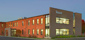 A circa-1910 former mattress factory in an up-and-coming area of Columbus, Ohio, known as the Arena District, met the Turner Construction team's requirements for new office space. PHOTO: Turner Construction