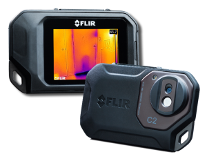 This thermal camera is designed to help building professionals find and see hidden heat patterns that can clearly show where problems are, such as sources of energy waste, signs of structural defects, plumbing issues and more.