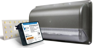 Universal Lighting Technologies’ EVERLINE Wall Pack luminaire is designed for HID replacement or new construction. 