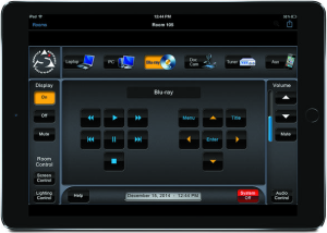 Extron's Extron Control, an app that gives users complete access to any Extron control system, directly from their iPad.