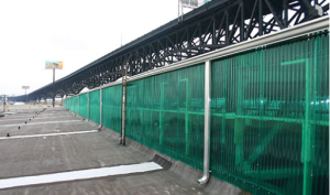 UNITREX 2.67- by 7/8-inch and 4.2- by 1-1/16-inch polycarbonate panels are impact-resistant and provide long-term protection against denting, cracking and peeling.