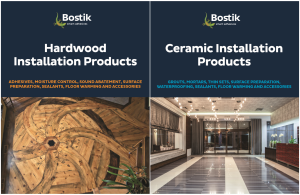 Bostik Inc. has published two all-inclusive four-color product catalogs, which are now readily available upon request by qualified industry professionals.
