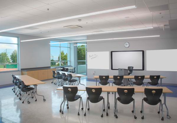 Hubbell Lighting’s Litecontrol Liteweave Linear features a profile smaller in width and height than a typical smartphone to provide an unobtrusive solution for commercial, educational and civic applications.