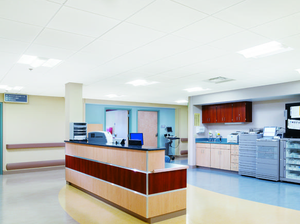 The Armstrong family of Ultima Health Zone ceilings now offers enhanced sound absorption and sound-blocking performance to address the growing concern over noise control and speech privacy in health-care settings.