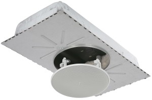 Extron Electronics announces the immediate availability of the CS 123T SpeedMount Ceiling Speaker System, a patented low-profile, plenum-rated two-piece speaker system.