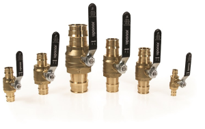 Uponor is now offering a more cost-effective ball valve option for radiant heating/cooling and hydronic piping applications.