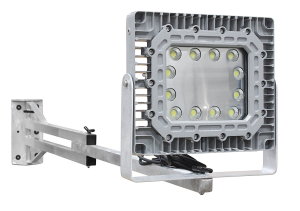 Larson Electronics releases a 150-watt explosion-proof LED switch blade dock light equipped with a 10-foot pivoting aluminum arm.