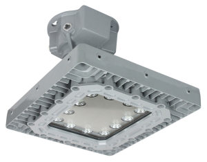 Larson Electronics has released a 100-watt explosion proof LED light fixture for ceiling mount applications. 