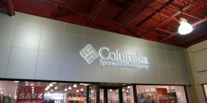Herman/Stewart Construction approached Laminators Inc. regarding its interest in using Omega-Lite ACM panels for two Columbia Sportswear locations.