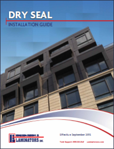 Laminators Inc. has issued a new Dry Seal Installation Guide.