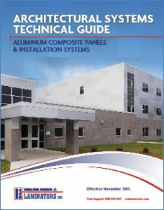 Laminators Inc.’s latest edition of its Architectural Systems Technical Guide is packed with updated technical information and data, enhanced product photos and project photos, detailed illustrations, and more.
