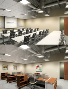 The LightFlex CCT is a tubular prismatic daylighting solution for suspended-ceiling applications.