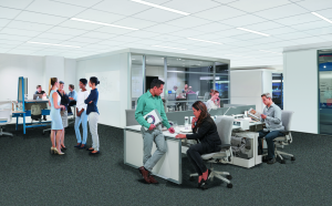 Armstrong Ceiling Systems has introduced Total Acoustics ceiling panels, a new generation of ceiling panels that combine sound absorption and sound blocking in one ceiling panel.