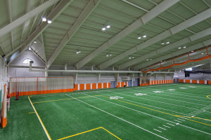 The new luminaires contribute immediate benefits to BGSU, including instant-on performance that eliminated the warm-up required with the earlier lights. Previously, the lights would remain on, even when the facility was not in use between events.
