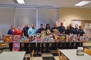 The employees at Metl-Span’s corporate headquarters and Lewisville manufacturing plant have again stepped up to generously support a program organized to provide Christmas gifts for underprivileged children in the area.