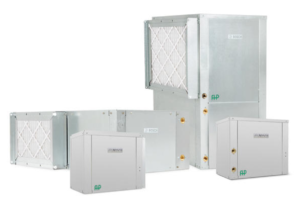 Bosch Thermotechnology Corp. has introduced a split-system version of its FHP LV Model package heat pump for commercial applications. 
