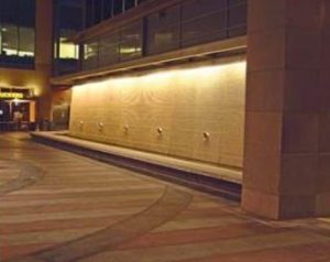 Omegalux Outdoor Linear LED luminaires are comprised of low-profile, above-ground,  wall- or surface-mounted outdoor luminaires.