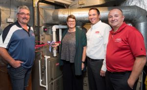Bryant Heating & Cooling and Rapid Cool donate heating and cooling systems to the Kamloops YMCA-YWCA Women’s Shelter.