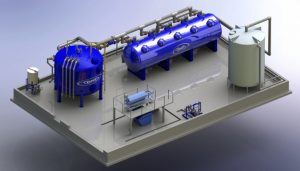 The SMR Process removes chromium by passing contaminated water through a fluidized bed of proprietary WRT SMR Media, which facilitates simultaneous reduction, oxidation and precipitation.