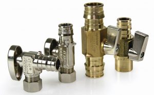 The re-engineered ProPEX lead-free brass valves include a 10-year warranty.