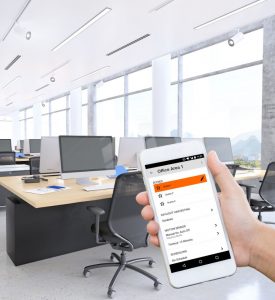 SIMPLUX is a standalone wireless lighting control system designed for small- to mid-sized spaces.