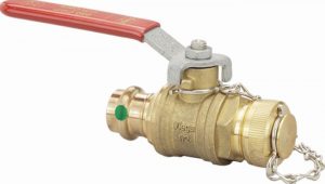 Viega hydronic ball valves are full port and designed for non-potable water applications.