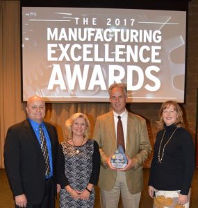 Wausau Region Chamber of Commerce honors Linetec with a Manufacturing Excellence Award in the category of Large Manufacturers. 