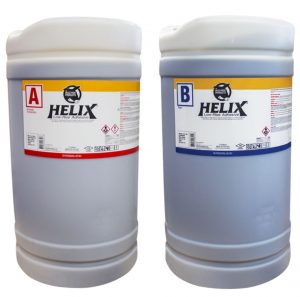 The construction-grade polyurethane foam adhesive from Mule-Hide Products is available in 15-gallon pony kegs and 50-gallon drums for use in completing larger jobs.