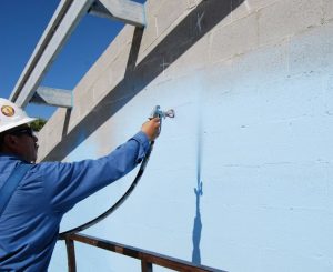 Wall Guardian FW-100A is a liquid-applied fibered acrylic air barrier that also acts as a water-weather barrier and vapor retarder.