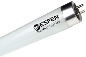 Espen Technology 10W RetroFlex lamps boast DLC listing for utility rebates, are instant on, and are compatible with both instant start and programmed start electronic ballasts.