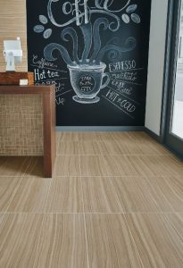 Java Joint is a porcelain tile collection that features striations of various neutral colors in the tile.