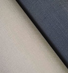 SheerWeave Styles 7600 blackout fabrics feature a linen pattern that are available in nine color options.