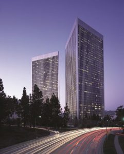 Century Plaza Towers at Century Park stands as a hallmark of the Westside of Los Angeles’ city skyline.