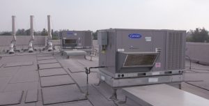Fontana Unified School District saves thousands in energy costs with the installation of 201 high-efficiency WeatherExpert 48-50LC roof top units.