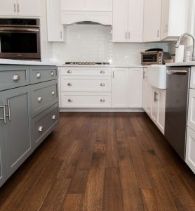 The UV finish of the flooring offers less maintenance and more durability than most oil-based finishes.