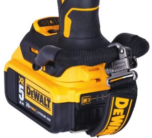 DEWALT LANYARD READY integrated solutions offer options to tether select corded and cordless tools to rigid structures on jobsites.