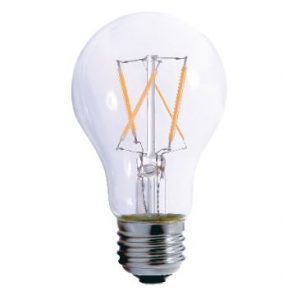 EarthBulb filament LEDs provide an incandescent retro lighting experience, while saving 80 percent in energy costs over a 15,000-hour rated life.