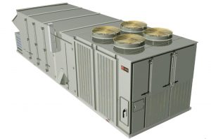 Trane introduces the next generation IntelliPak HVAC rooftop system connected with Symbio 800.