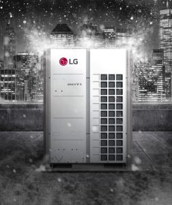 The Multi V 5 with LGRED° is a year-round VRF solution.